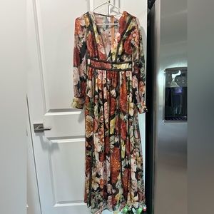 Floral long VICI dolls dress